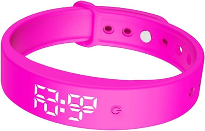 Alarm Vibrating Watch, Alarm Reminder Watch, Silent Vibrating Timer Clock, 3 Alarms Daily Organizer Timer for Adults/Men/Women/Teens/Elderly