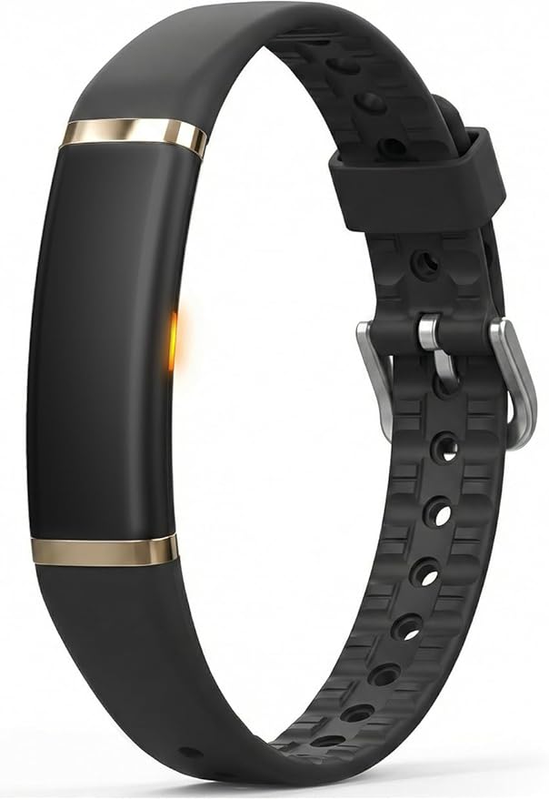 FITVII Ultra Slim Fitness Tracker Wristband, Health and Fitness Wearable with 24/7 Heart Rate, Blood Pressure and HRV Sleep Monitor, Subscription Free Activity Tracker for Android & iPhone
