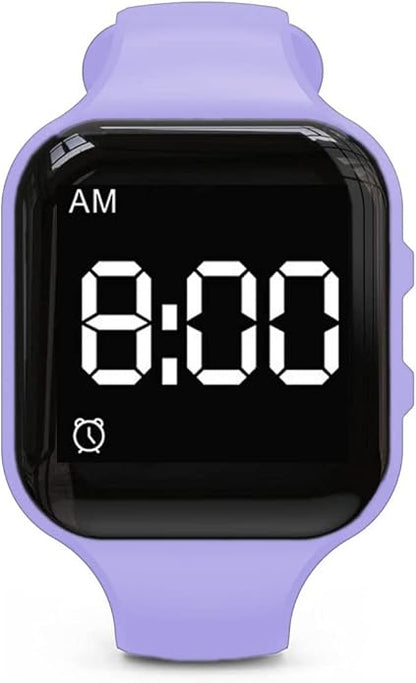 Vibrating Alarm Watch Water Resistant Wake Up Wristband Silent Medical Reminder Watch - with Timer and 15 Daily Alarms