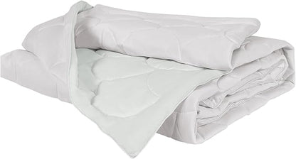 Cooling Comforter for Hot Sleepers - Lightweight Breathable Tencel Blend, Double Sided All-Season Comforter, Temperature Regulating & Machine Washable (Light Gray, Throw(70''L*60''W))