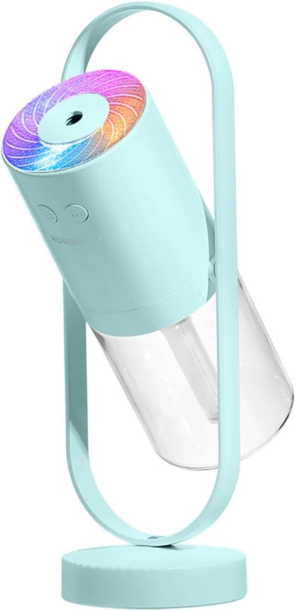 Portable Mini Humidifier, Compact 360° Rotating Cool Mist Air Humidifier Automatic Shutdown for Office for Home for Travel (#3)