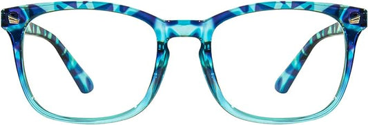 MAXJULI Blue Light Blocking Glasses,Computer Reading/Gaming/TV/Phones Glasses for Women Men(Blue Tortoise)