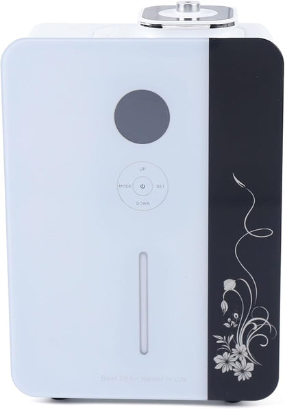 Commercial Fragrance Machine, 17W 800ml Waterless HVAC Air Scent Diffuser Large Room Quiet Smart Nebulizing Air Diffuser 3500-7500 sq.ft Coverage for Hotel, Office, Theater, Spa
