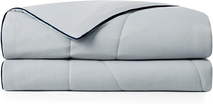 Dream Valley Outlast® King Cooling Comforter, NASA-Grade Instant Cooling Blanket for Hot Sleepers, Luxurious Comforter for All Season, Cool Grey, 106"x90"