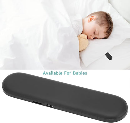 Pillow Speakers Bluetooth, Pillow Speakers, Bluetooth 5.3 Portable Bone Conduction Speaker with Timer Off Function, Mini Pillow Speaker for Adults (Black)