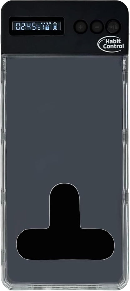 Cell Phone Timed Lock Box, PC ABS Self-Control Case withTimer, Timed Electronic Lock Box, Smart Device Locker for Study, Focus, Productivity