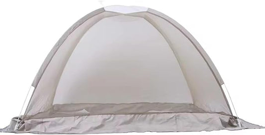EMF Shielding Canopy, Silver Coated Mesh EMF Protection Canopy, RF Shielding Netting, for Folded Bed Tent Canopy,120 * 75 * 78cm