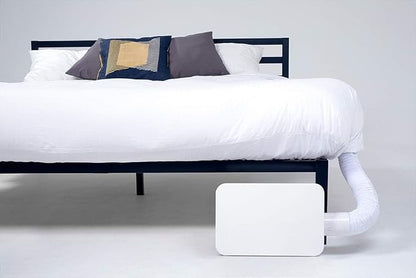 BedJet 3 Climate Comfort for Beds, Cooling Fan + Heating Air Bundle with Cloud Sheet (Queen/Full Size Sheet)