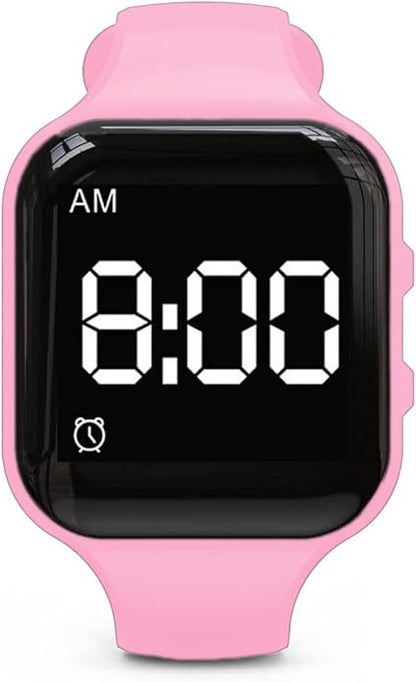 Vibrating Alarm Watch Water Resistant Wake Up Wristband Silent Medical Reminder Watch - with Timer and 15 Daily Alarms