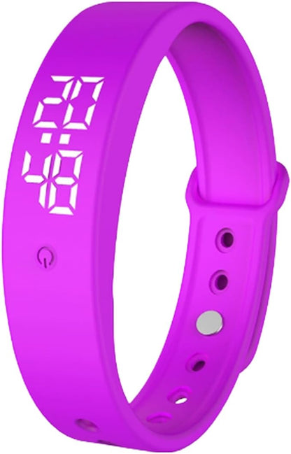 Alarm Vibrating Watch, Alarm Reminder Watch, Silent Vibrating Timer Clock, 3 Alarms Daily Organizer Timer for Adults/Men/Women/Teens/Elderly