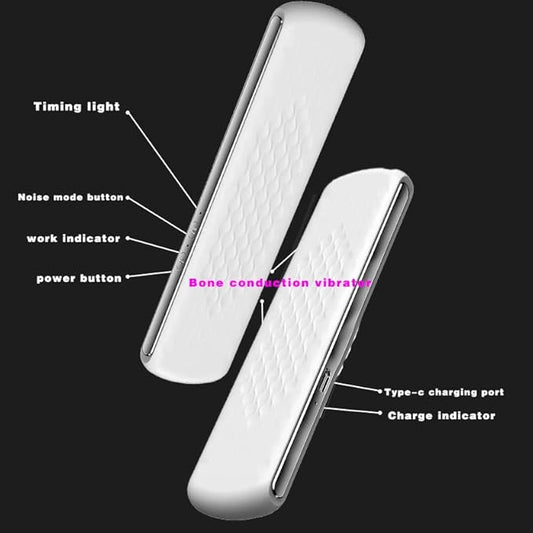 Pillow Speaker-Bone Conduction Wireless Bluetooth Sleep Aid,Bluetooth Wireless Sleep Aid Sound for White Noise Machine