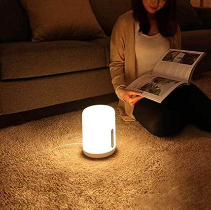 Xiaomi Mi Smart Bedside Lamp 2, Colorful Bedside Table Light Lamp Bluetooth WiFi Touch APP Control Apple Home Kit