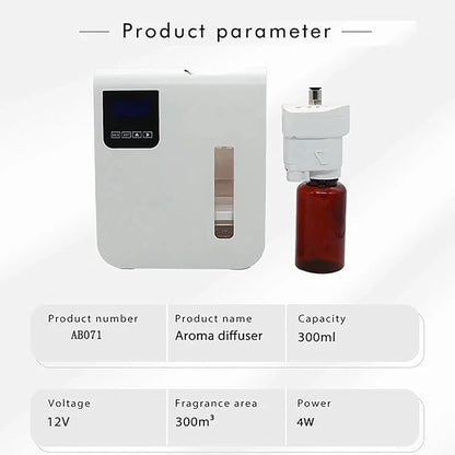 Smart WiFi Essential Oil Aroma Diffuser, App Control, Auto Timer, 300ml Tank, Covers 150m³, Perfect for Large Rooms & Business Use