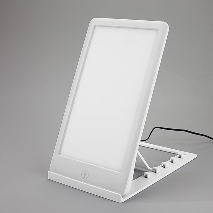 Enjoy Home R.S. 32000 Lux Light Therapy Lamp Simulation of Daylight 3 Brightness with Adjustable Angle Foldable Stand