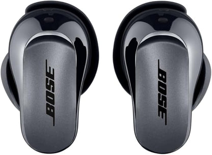 Bose QuietComfort Ultra True Wireless Noise Cancelling In-Ear Earbuds - Black (Renewed)