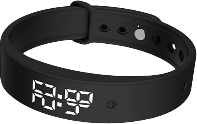 Alarm Vibrating Watch, Alarm Reminder Watch, Silent Vibrating Timer Clock, 3 Alarms Daily Organizer Timer for Adults/Men/Women/Teens/Elderly