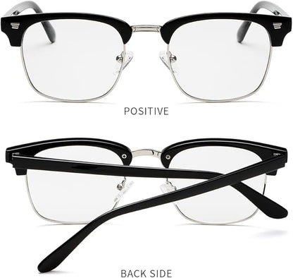 Photochromic Sunglasses Blue Light Blocking Glasses for Men and Women Day Night Multi-use