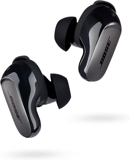 Bose QuietComfort Ultra True Wireless Noise Cancelling In-Ear Earbuds - Black (Renewed)