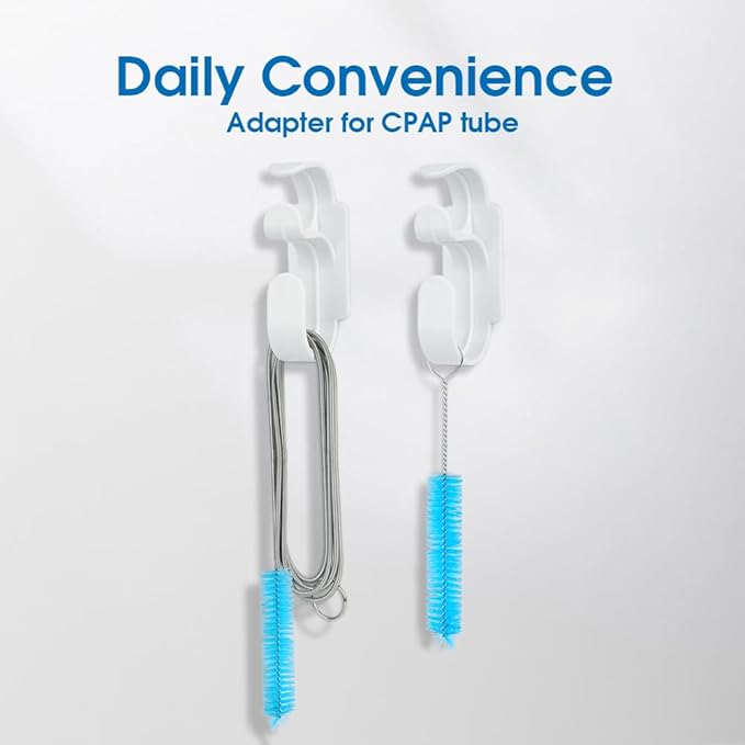 Cpap Tube Cleaning Brush, Hose and Mask Cleaner Supplies, Sanitizing Machine Compatible with Resmed Airsense 10&11 /Luna G3, Portable C Pap Sleep Kit Travel, Bipap Heated Tubing Sanitizer, Cleaners