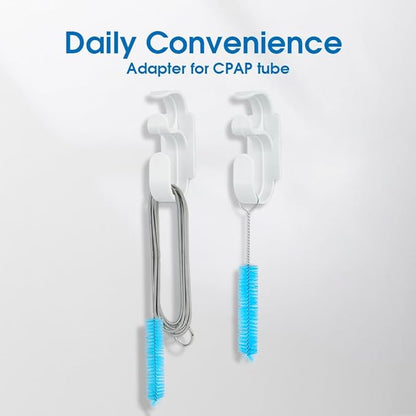 Cpap Tube Cleaning Brush, Hose and Mask Cleaner Supplies, Sanitizing Machine Compatible with Resmed Airsense 10&11 /Luna G3, Portable C Pap Sleep Kit Travel, Bipap Heated Tubing Sanitizer, Cleaners