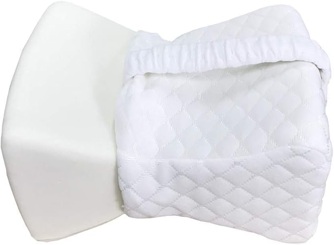 Big Ant Knee Pillow Orthopedic Leg Pillow Designed for Side Sleepers, Leg, Pregnancy, Back, Hip Pain Relief - Comfortable Memory Foam Knee Support Pillow with Breathable Washable Cover