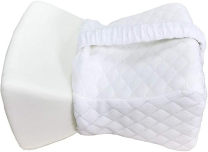 Big Ant Knee Pillow Orthopedic Leg Pillow Designed for Side Sleepers, Leg, Pregnancy, Back, Hip Pain Relief - Comfortable Memory Foam Knee Support Pillow with Breathable Washable Cover
