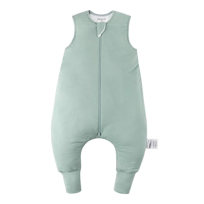Rayon Made from Bamboo Toddler Sleep Sack with Feet 24-36 Months 1.0 Tog Ultra Soft Toddler Sleeping Sack 2t-3t Sleep Bag Walker Quilted Wearable Blanket with Legs 2-Way Zipper Lightweight