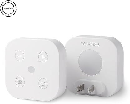 Three Color Temperature Dimmable Night Light Plug in Wall, with Auto Dusk to Dawn Sensor, Plug in Night Light, LED, Kids, Adult, Bedroom, Hallway, Bathroom,Kitchen, Stairways(2 Pack)