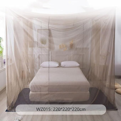 100% Silver Fiber EMF Shielding Bed Canopy,Blocks Radiation/EMF/WiFi/5G Other RF Attenuation 10MHz-10GHz 35-60dB,Mosquitoes Net Bed Canopy(120x200x185cm)