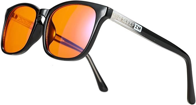 100% Blue Light Blocking Glasses - Better Sleep Anti Eye Strain Protection - Computer Gaming Women Men