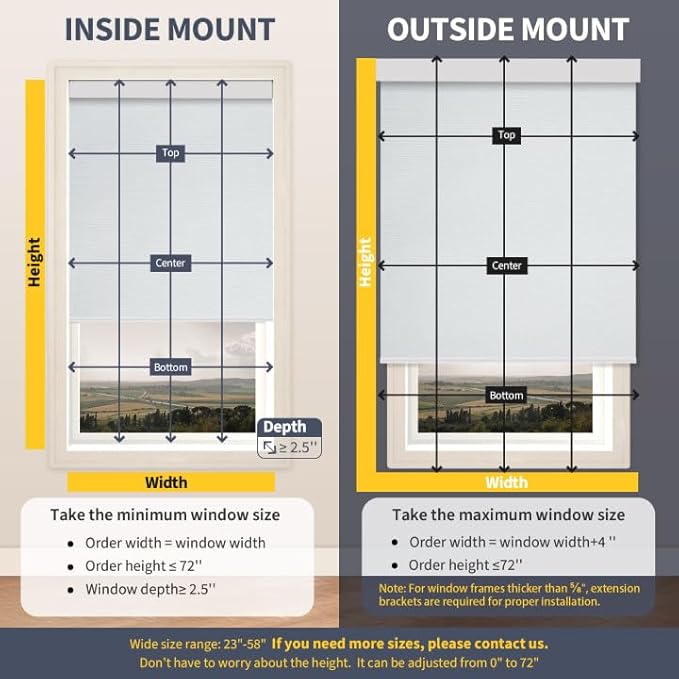 Motorized Blinds with Remote, Grasscloth Fabric Smart Blinds with Valance Cover, Cordless Automatic Roller Shades, Blackout Electric Blinds for Windows,Bright White 35" W x 72" H