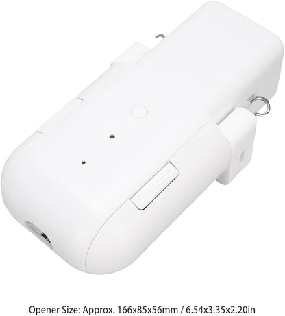 Automatic Curtain Opener, Smart Curtains with Remote, WiFi & Bluetooth Control, Silent Motor, Compatible with Assistant, Shortcuts, T Track, U Rail, Roman Rod