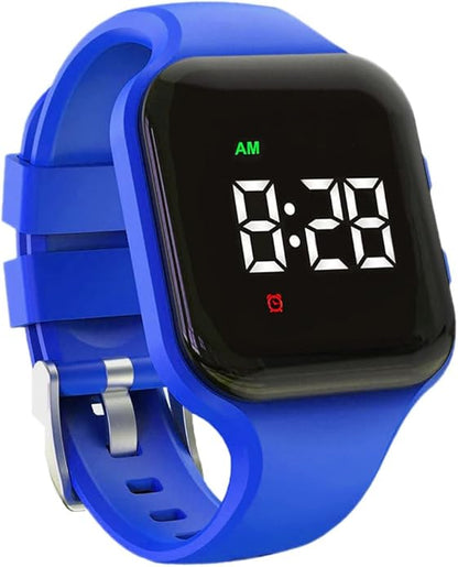 Vibrating Alarm Watch Rechargeable 15 Alarm Reminder Wristband Potty Training Watch with Lock Screen