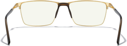 MERRY'S Fashion Blue Light Blocking Glasses - Reading Glasses Metal Frame Spring Hinge Readers for Men Eyeglasses