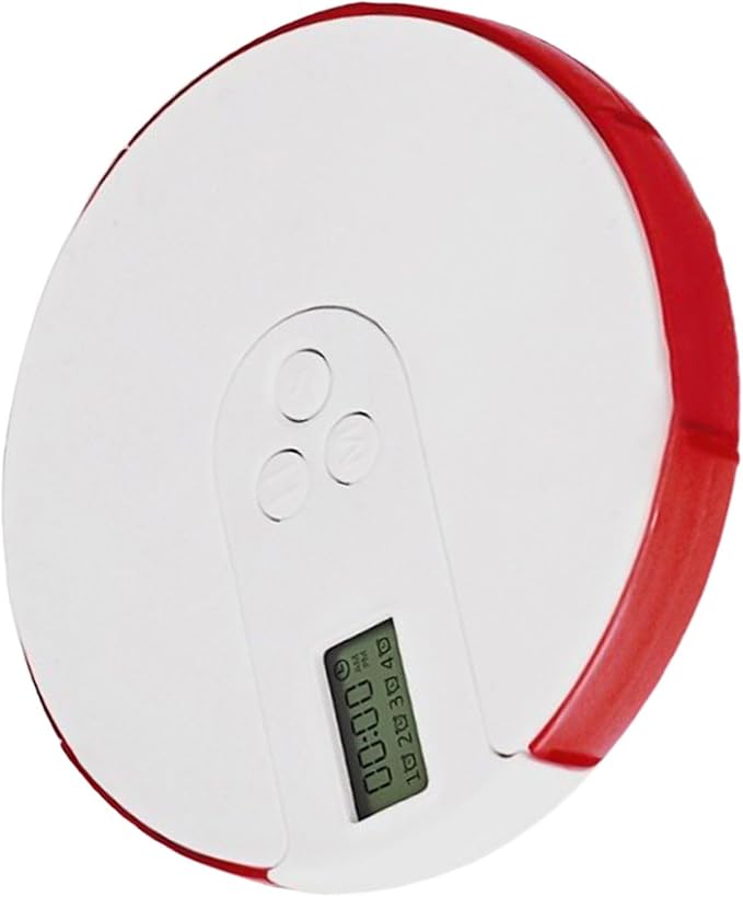 Pill Dispenser With Alarm: Smart Pill Dispenser Reminder, Automatic Pill Dispenser Elderly, Pill Box With Alarm, Up To 4 Alarms Day, T Organizer