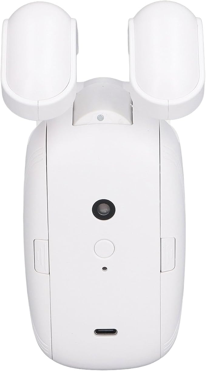 Smart Curtain Motor Automatic Opener for Roman Rod Tracks, Quiet Electric Curtain Opener with App Control 10ms Speed 4000mAh Battery for Bedroom Living Room Office