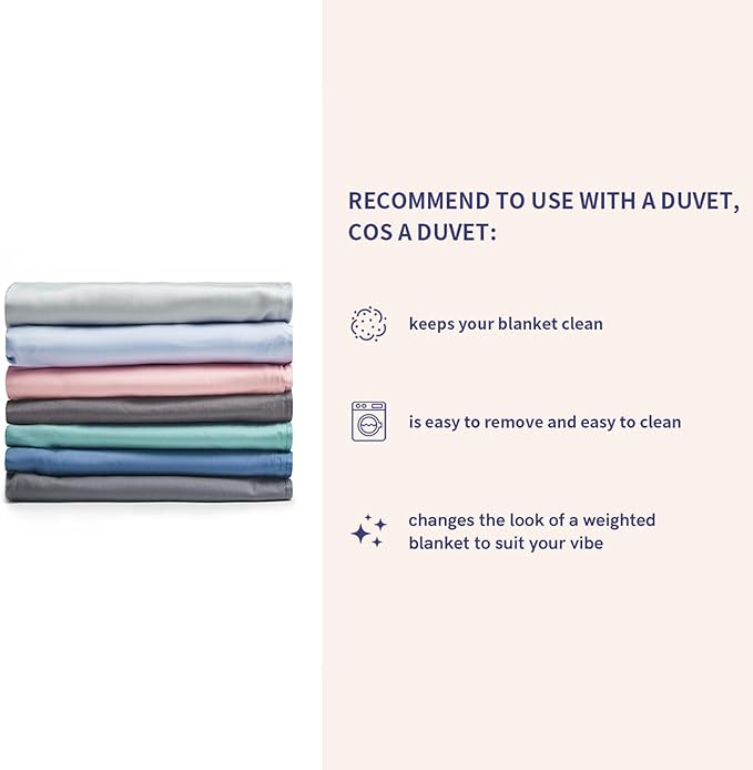 YnM Cooling Weighted Blanket — 100% Cooling Oeko-Tex Certified Material with Premium Glass Beads (Khaki Flower, 48''x72'' 20lbs), Suit for One Person(~190lb) Use on Twin/Full Bed