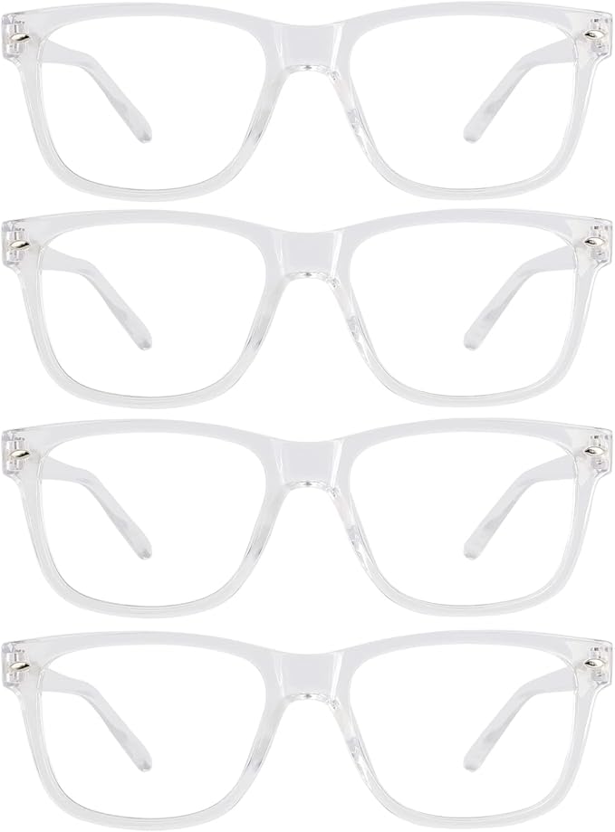 4 PACKS Blue Light Blocking Reading Glasses Women 1.0 1.25 1.5 1.75 2.0 2.25 2.5 2.75 3.0 3.5 4.0 5.0 6.0