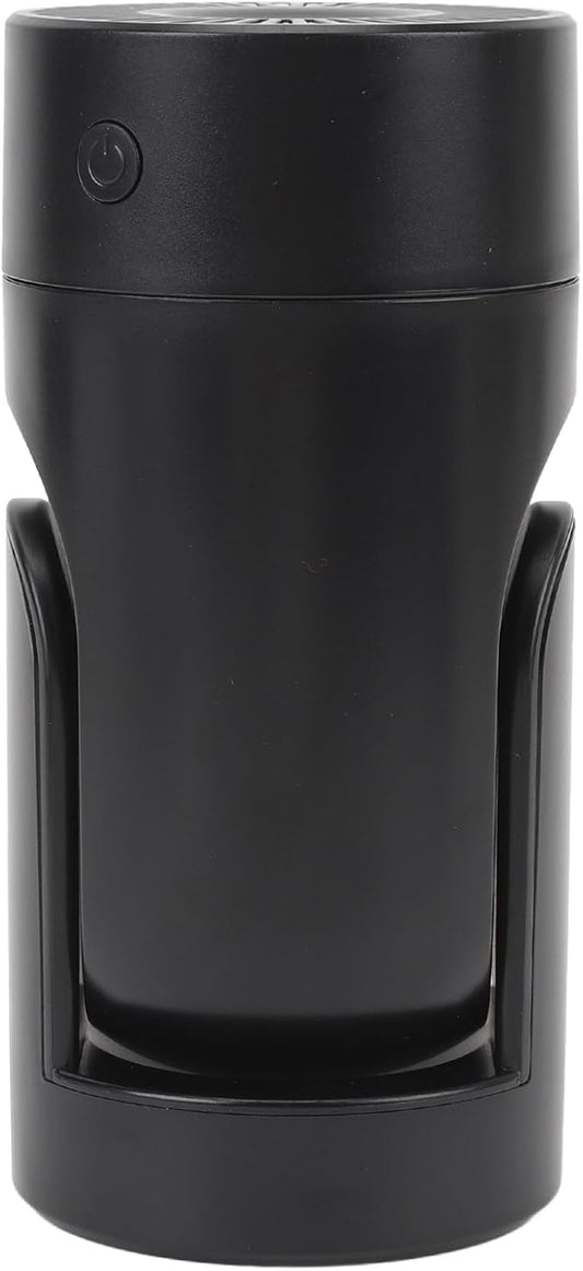 Acouto Portable USB Humidifier, Single Room, Black, Quiet Cool Mist, 360 Degree Rotation, Car Humidifier