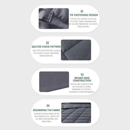 Weighted Blanket for Adults, Single Double Heavy Blanket with Cotton Premium Glass Bead All-Season Even Weight Distribution 152x203cm 20lb