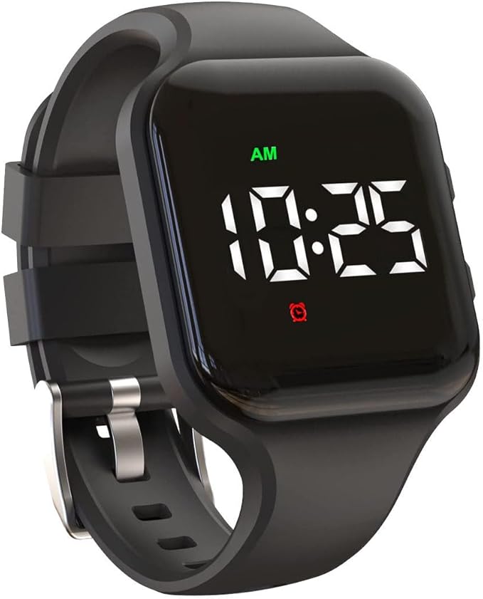 Cadex Vibrakidz - 15 Alarm Vibrating Reminder Watch with Interval Timer - 3 Straps Included