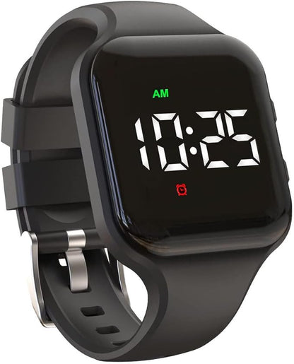 Cadex Vibrakidz - 15 Alarm Vibrating Reminder Watch with Interval Timer - 3 Straps Included