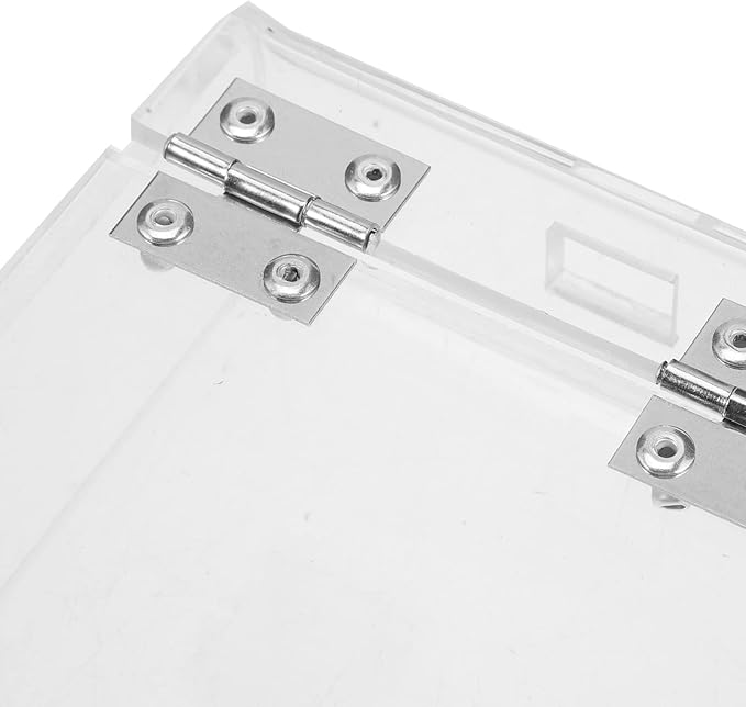 Zerodeko Clear Phone Lock Box Self-Control Smartphone Holder Lockable Plastic Mobile Phone Case Medicine Storage Lock Storage Box Container for Food Snacks Refrigerator