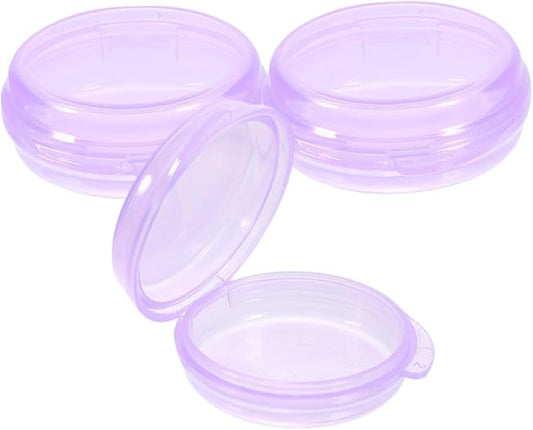 3pcs Portable Medicine Organizer Compact Pill Dispenser for Travel Daily Storage Easy Use Design for Seniors Material