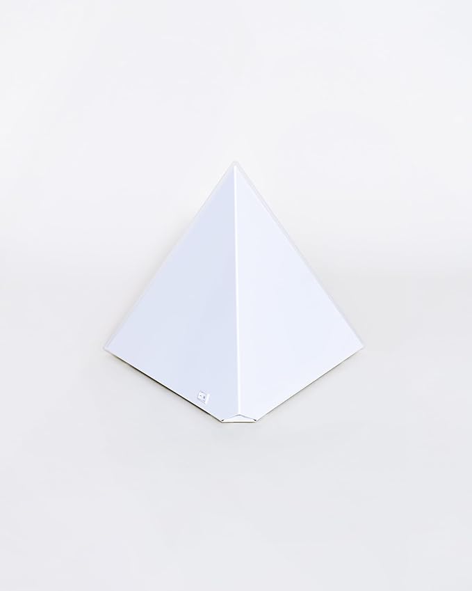 Northern Light Technologies Luxor - 10000 Lux Light Therapy Lamp - Full Spectrum Pyramid LED Lightbox Therapy Light for Natural Mood and Energy Enhancement, Sunlight Desk Lamp, White