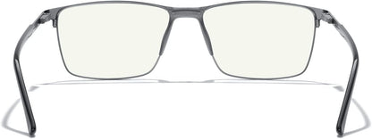 MERRY'S Fashion Blue Light Blocking Glasses - Reading Glasses Metal Frame Spring Hinge Readers for Men Eyeglasses