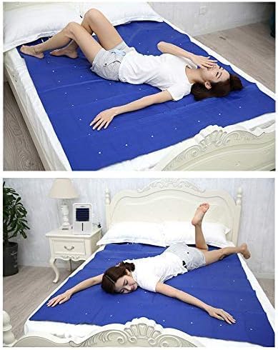 Cooling Water Mattress & Cooler Pad – Ice-Infused Cooling Bed Conditioning System, Summer Coolness for Home, Dorm, Apartment & Hostel