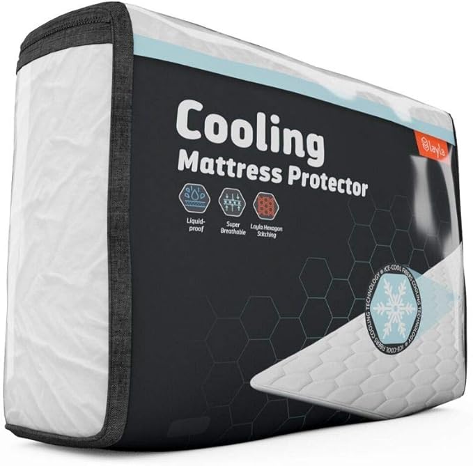 Layla Mattress Protector, Cooling, Breathable, Waterproof, 3 Models, Fits California King