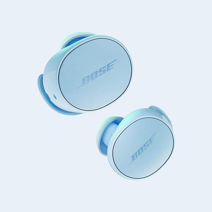 Bose QuietComfort Earbuds - True Wireless Bluetooth Earbuds with Active Noise Cancellation and Mic, USB-C Charging, IPX4 Rating, Up to 8.5 Hours of Playtime, Ice Blue - Limited Edition Color