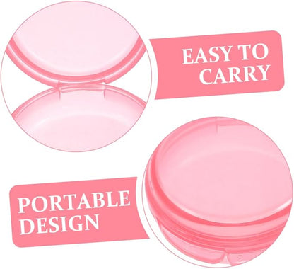 3pcs Travel Pill Container Portable Daily Medication Organizer Compact Plastic Pill Box for Easy Storage for Travel and Outdoor Use